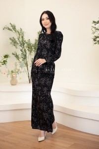 Dayang Cardigan Kurung in Blooming